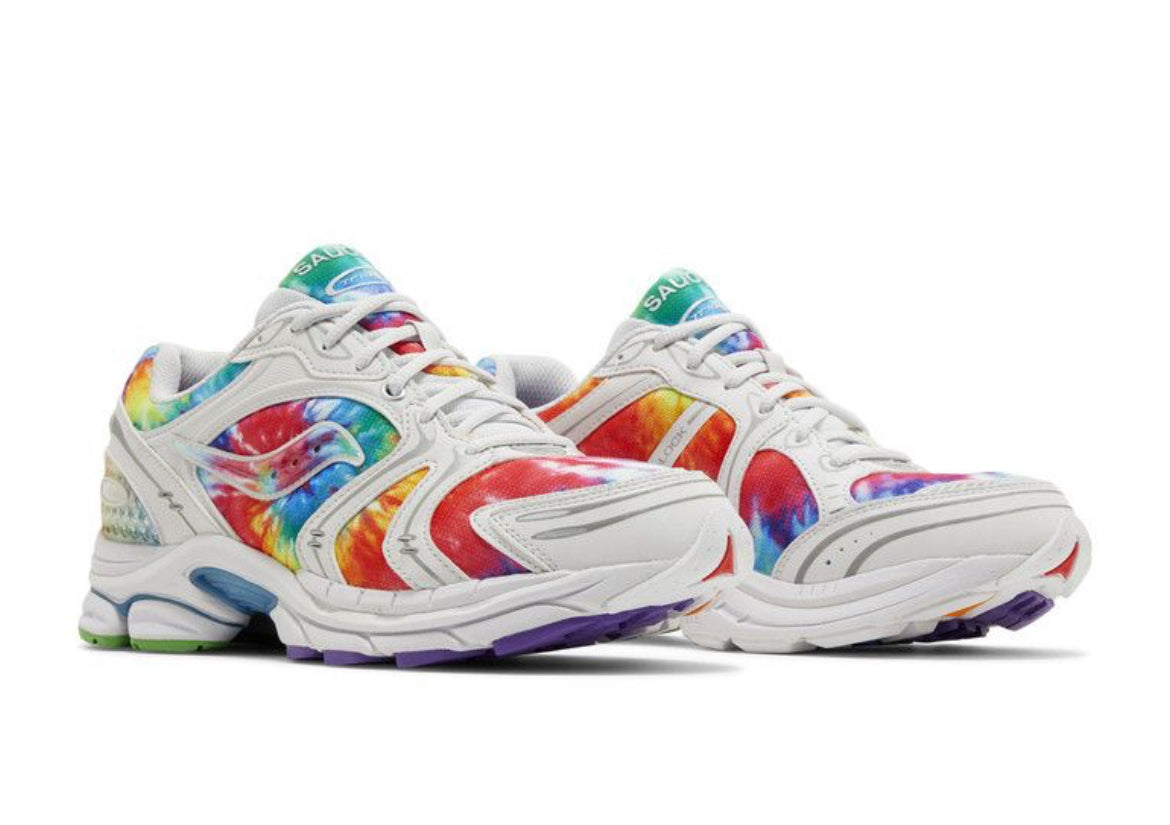 Saucony Progrid triumph4 tie-dye white