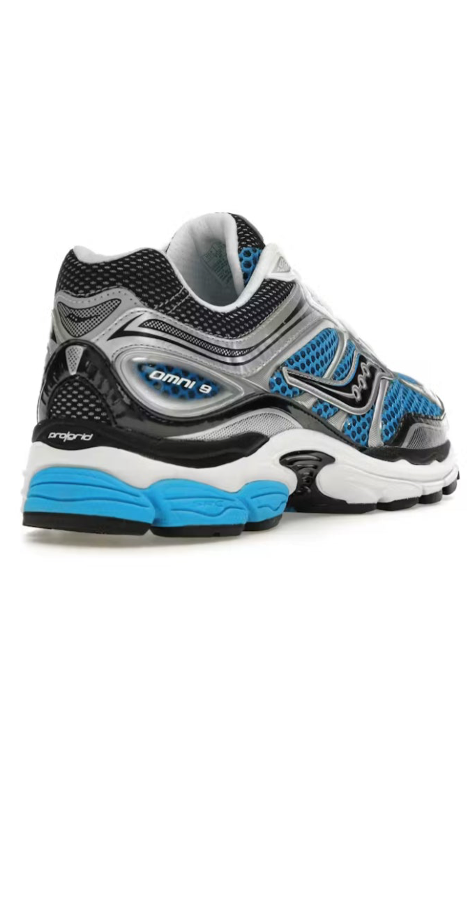 Saucony progrid Omni 9 OG royal argenté