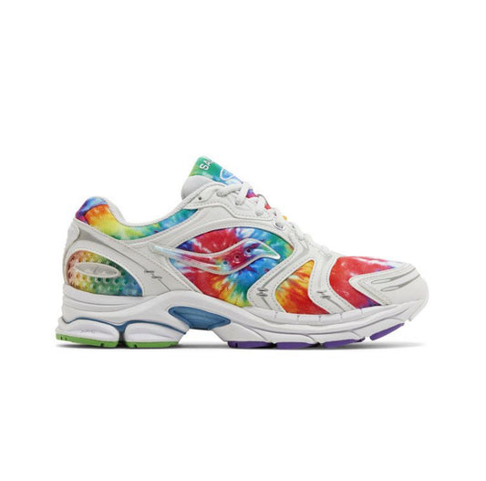 Saucony Progrid Triumph4 tie-dye blanc