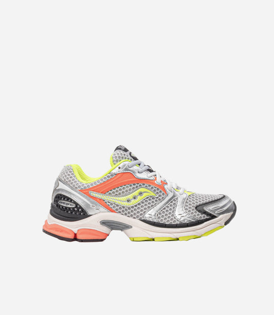 Saucony x Bellerose - Pro Grid Triumph 4 (Argent Fluo)