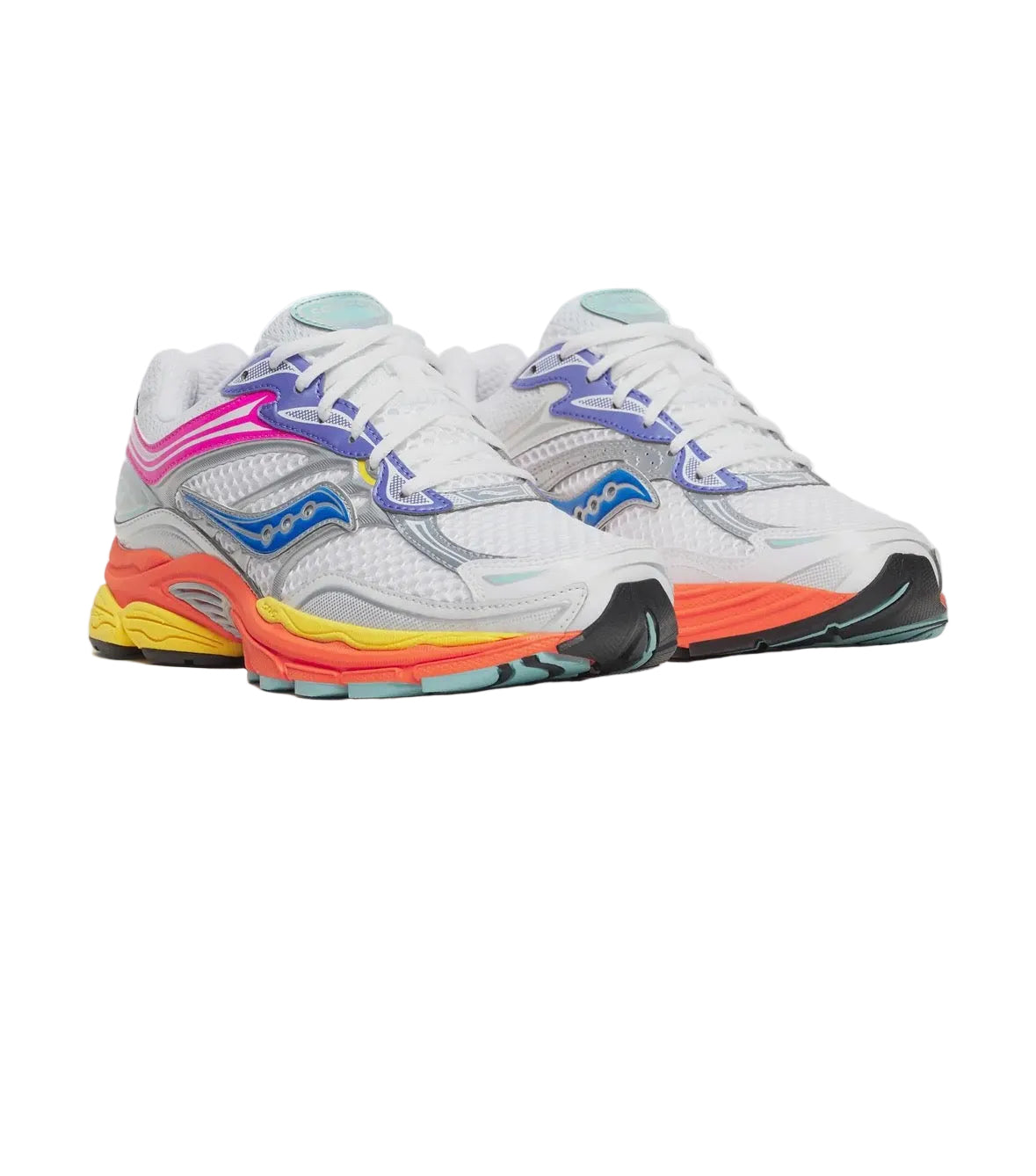 Baskets Saucony Originals ProGrid Omni 9 blanc/orange/jaune
