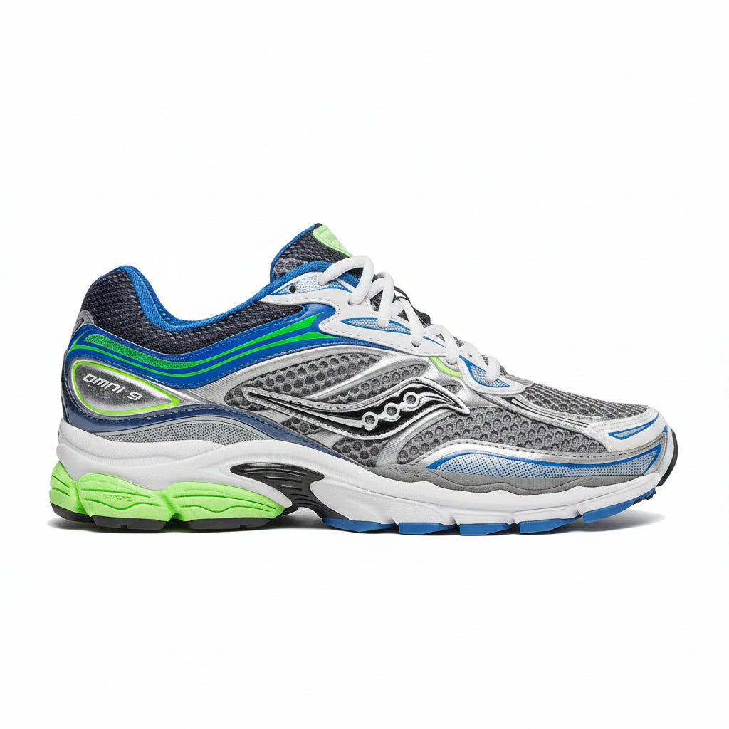 Saucony Omni 9 grey slime