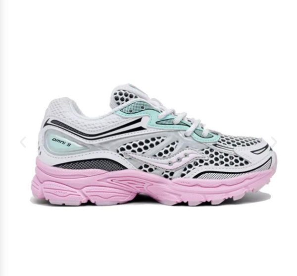 Saucony Omni 9 rose verte