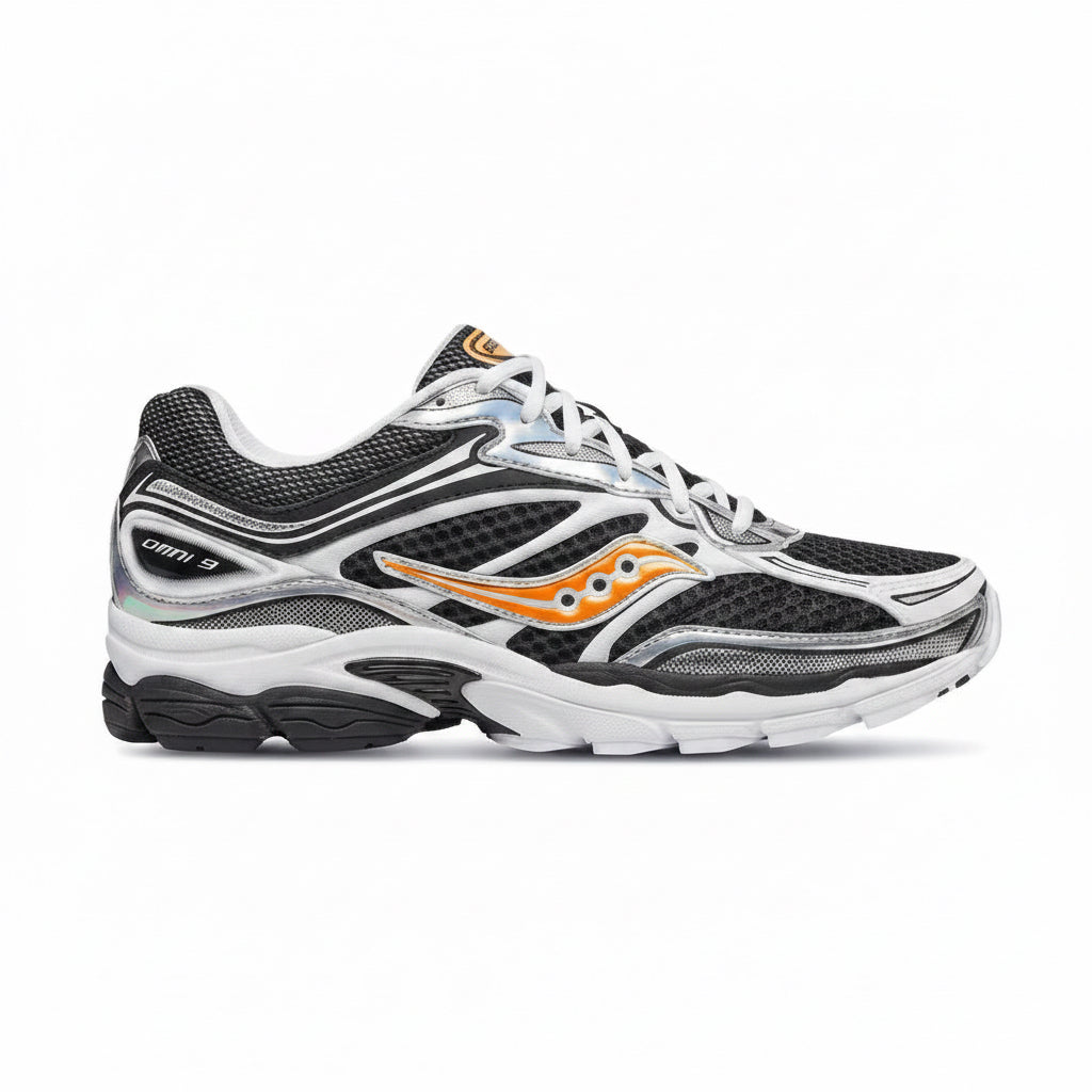 Saucony Omni 9 Noir Orange